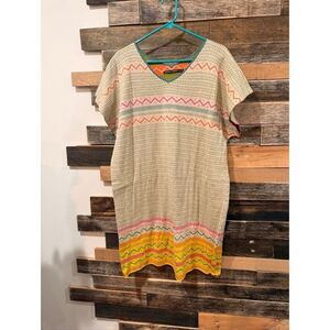 Gudrun Sjoden knit boho lagenlook dress  size XL